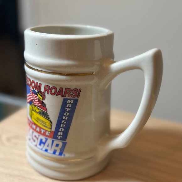 Vintage NASCAR "Freedom Roars" Commemorative Ceramic Beer Stein - Picture 7 of 16